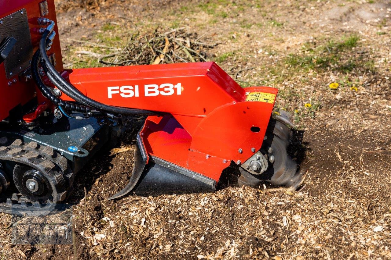 Baumstumpffräse des Typs FSI B31/749 TRACK Stubbenfräse /Wurzelfräse mit Benzinmotor & Kettenfahrwerk, Neumaschine in Schmallenberg (Bild 16)