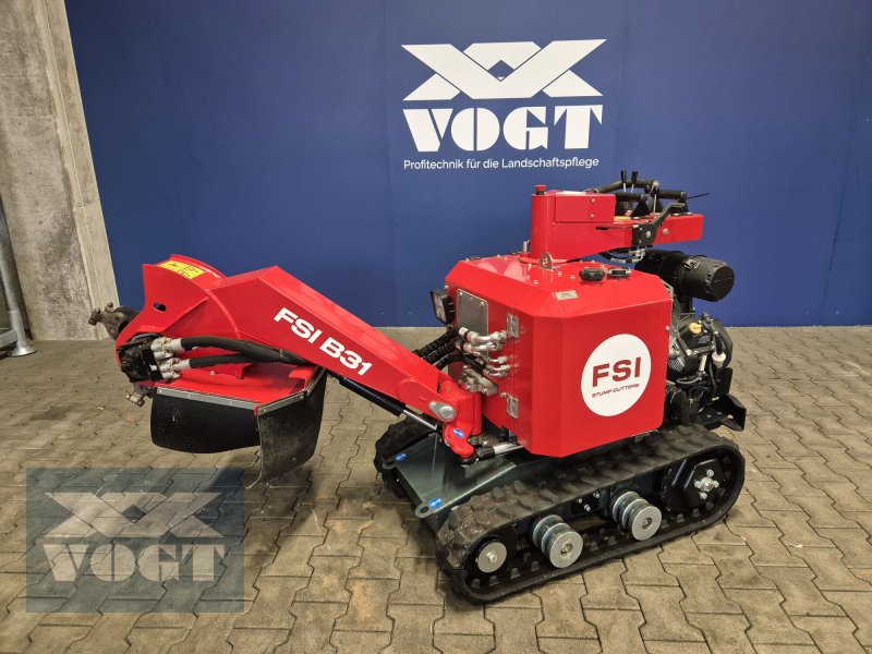 Baumstumpffräse of the type FSI B31/749 TRACK Stubbenfräse /Wurzelfräse mit Benzinmotor und Kettenfahrwerk-, Gebrauchtmaschine in Schmallenberg