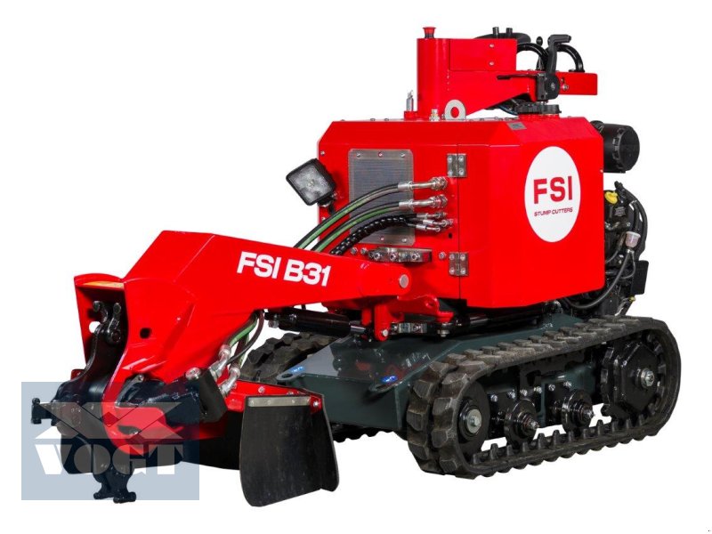 Baumstumpffräse des Typs FSI B31 TRACK Stubbenfräse /Wurzelfräse mit Benzinmotor & Kettenfahrwerk, Neumaschine in Schmallenberg (Bild 1)