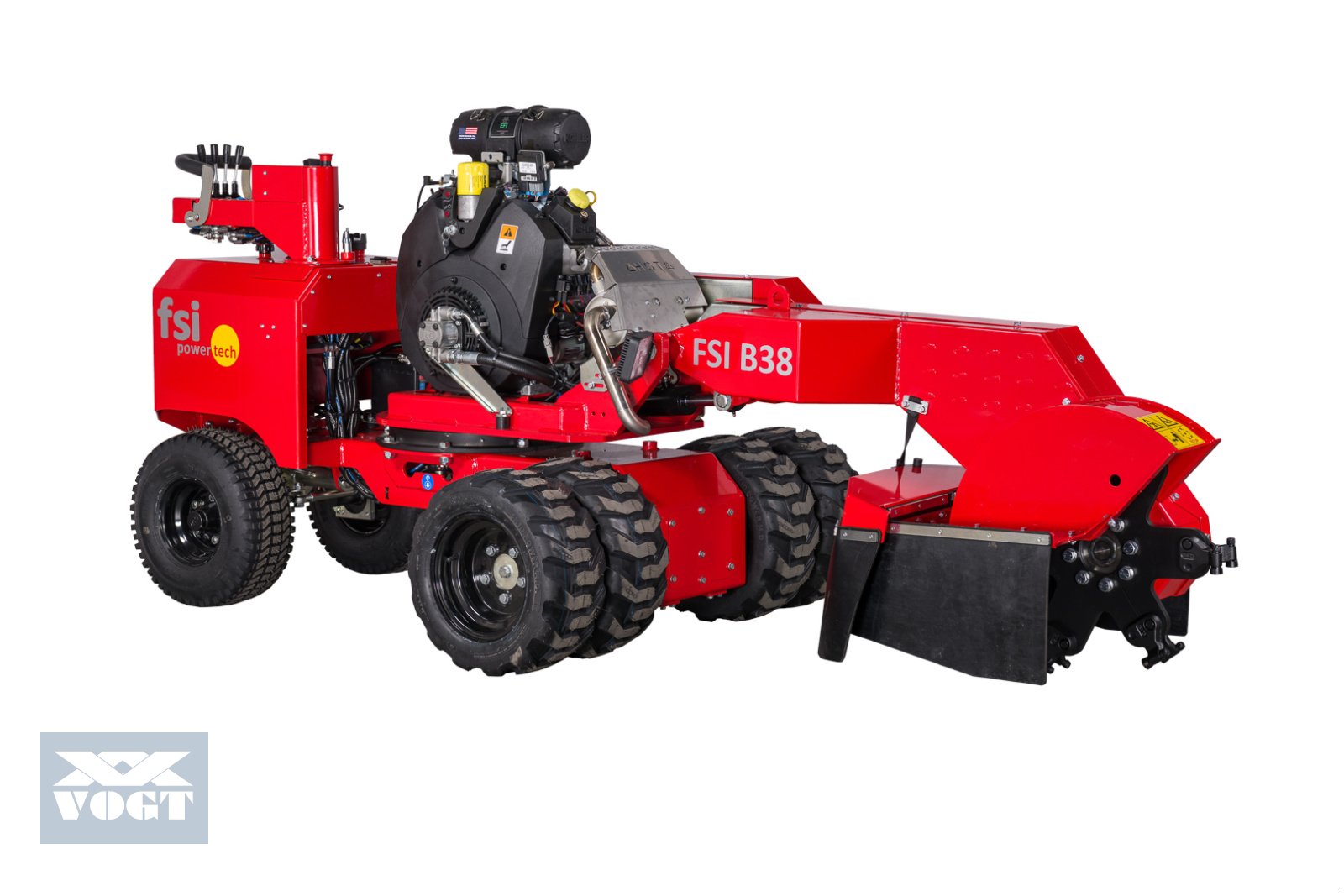 Baumstumpffräse des Typs FSI B38 2WD Stubbenfräse /Wurzelfräse mit Benzinmotor und Radantrieb, Neumaschine in Schmallenberg (Bild 2)