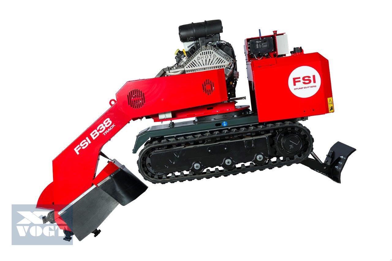 Baumstumpffräse des Typs FSI B38 TRACK REMOTE Stubbenfräse /Wurzelfräse mit Benzinmotor und Kettenfahrwerk, Neumaschine in Schmallenberg (Bild 2)