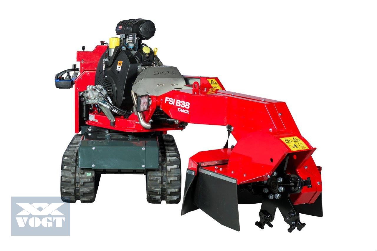 Baumstumpffräse des Typs FSI B38 TRACK REMOTE Stubbenfräse /Wurzelfräse mit Benzinmotor und Kettenfahrwerk, Neumaschine in Schmallenberg (Bild 8)