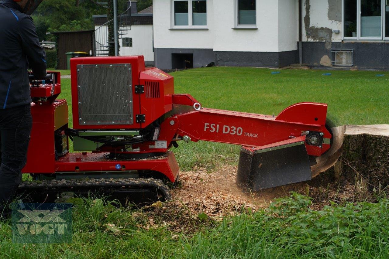 Baumstumpffräse des Typs FSI D30 TRACK Stubbenfräse mit Dieselmotor und Kettenfahrwerk, Neumaschine in Schmallenberg (Bild 17)