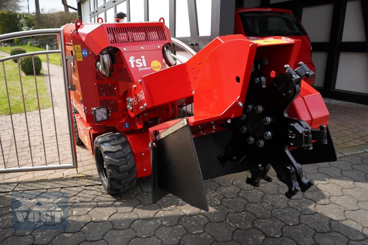 Baumstumpffräse типа FSI D60 Stubbenfräse mit Dieselmotor und Allradantrieb, Neumaschine в Schmallenberg (Фотография 13)