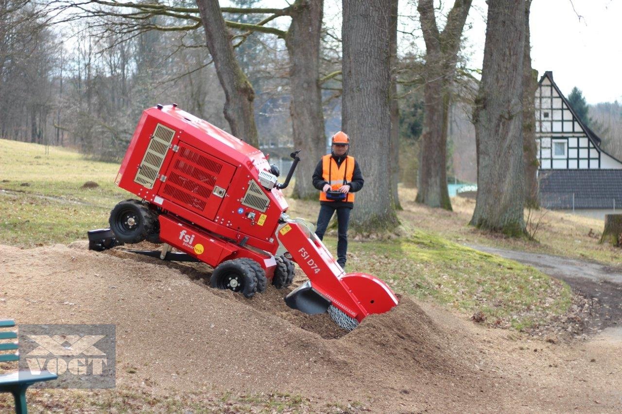 Baumstumpffräse des Typs FSI D74 4WD REMOTE Stubbenfräse /Baumstumpffräse mit Dieselmotor, Neumaschine in Schmallenberg (Bild 7)