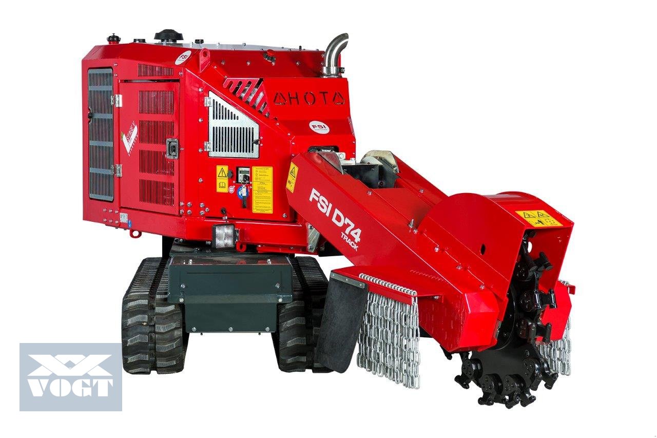 Baumstumpffräse des Typs FSI D74 TRACK Stubbenfräse mit Dieselmotor und Kettenfahrwerk, Neumaschine in Schmallenberg (Bild 8)