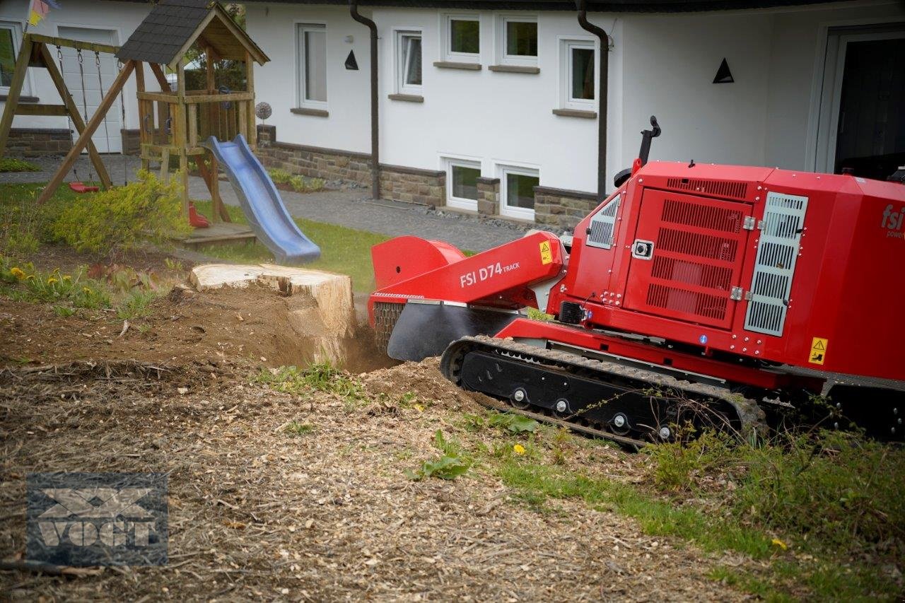 Baumstumpffräse des Typs FSI D74 TRACK Stubbenfräse mit Dieselmotor und Kettenfahrwerk, Neumaschine in Schmallenberg (Bild 15)