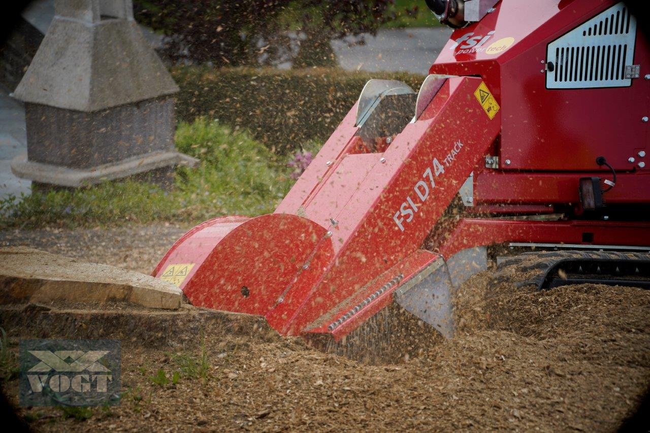 Baumstumpffräse des Typs FSI D74 TRACK Stubbenfräse mit Dieselmotor und Kettenfahrwerk, Neumaschine in Schmallenberg (Bild 17)