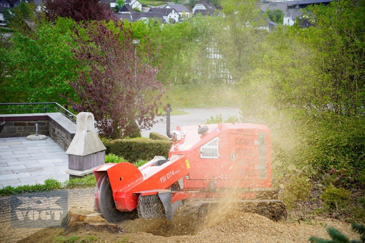 Baumstumpffräse des Typs FSI D74 TRACK Stubbenfräse mit Dieselmotor und Kettenfahrwerk, Neumaschine in Schmallenberg (Bild 18)