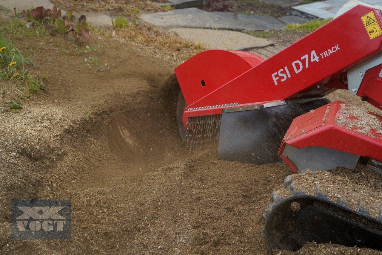 Baumstumpffräse des Typs FSI D74 TRACK Stubbenfräse mit Dieselmotor und Kettenfahrwerk, Neumaschine in Schmallenberg (Bild 19)