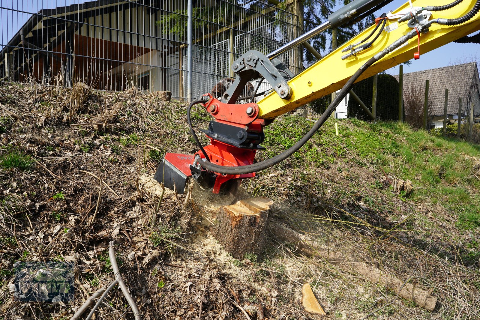 Baumstumpffräse des Typs FSI H40 Stubbenfräse /Wurzelfräse /Stockfräse für Bagger /Radlader*Aktion*, Neumaschine in Schmallenberg (Bild 7)