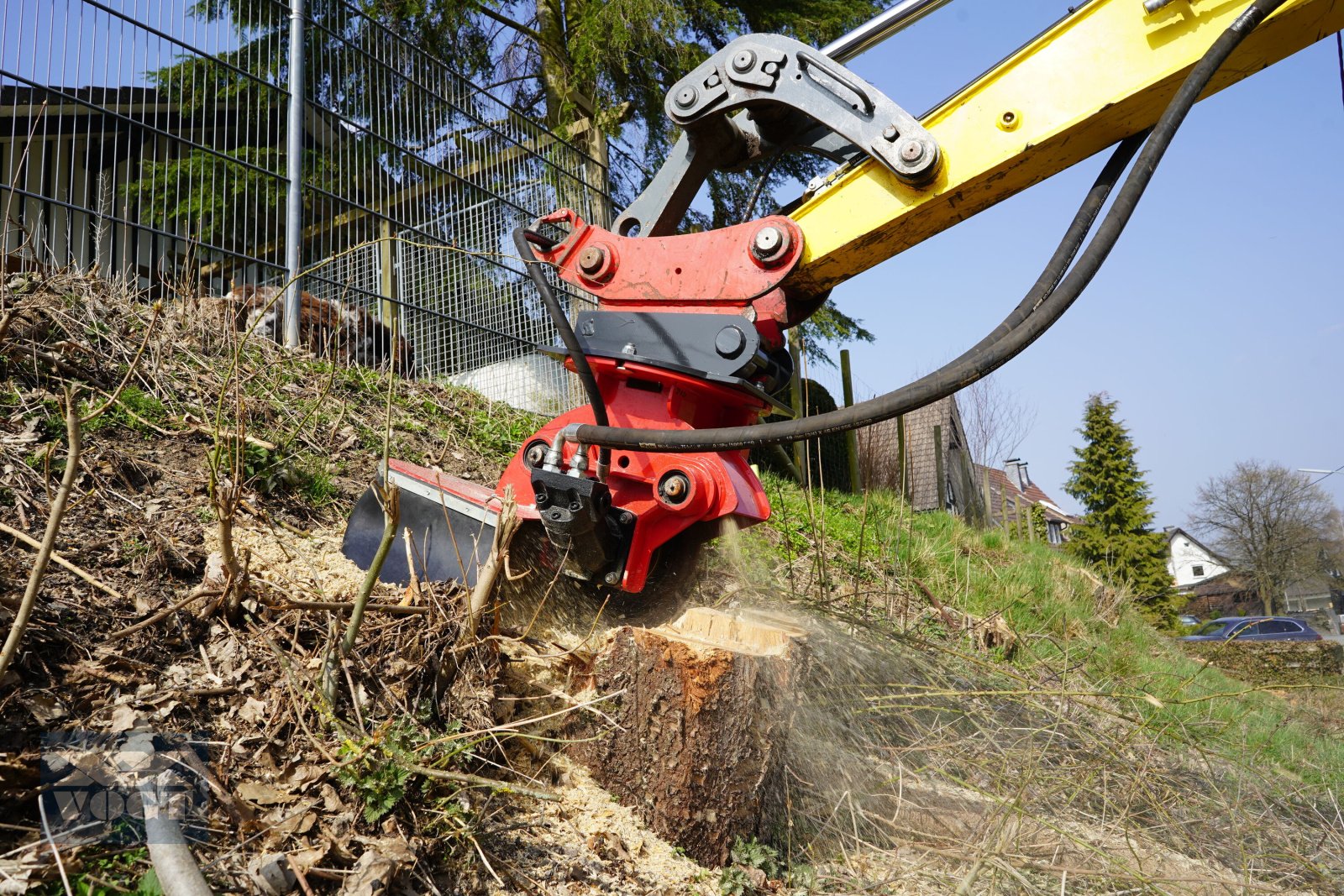 Baumstumpffräse des Typs FSI H40 Stubbenfräse /Wurzelfräse /Stockfräse für Bagger /Radlader*Aktion*, Neumaschine in Schmallenberg (Bild 9)
