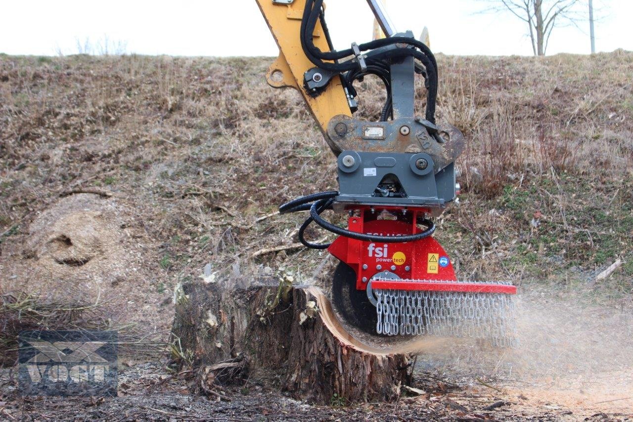 Baumstumpffräse des Typs FSI H65 100-130 Stubbenfräse /Wurzelfräse /Stockfräse für Bagger, Neumaschine in Schmallenberg (Bild 12)