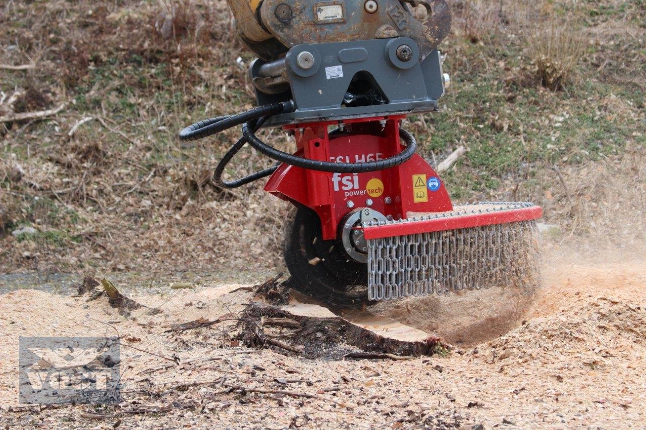 Baumstumpffräse des Typs FSI H65 100-130 Stubbenfräse /Wurzelfräse /Stockfräse für Bagger, Neumaschine in Schmallenberg (Bild 17)