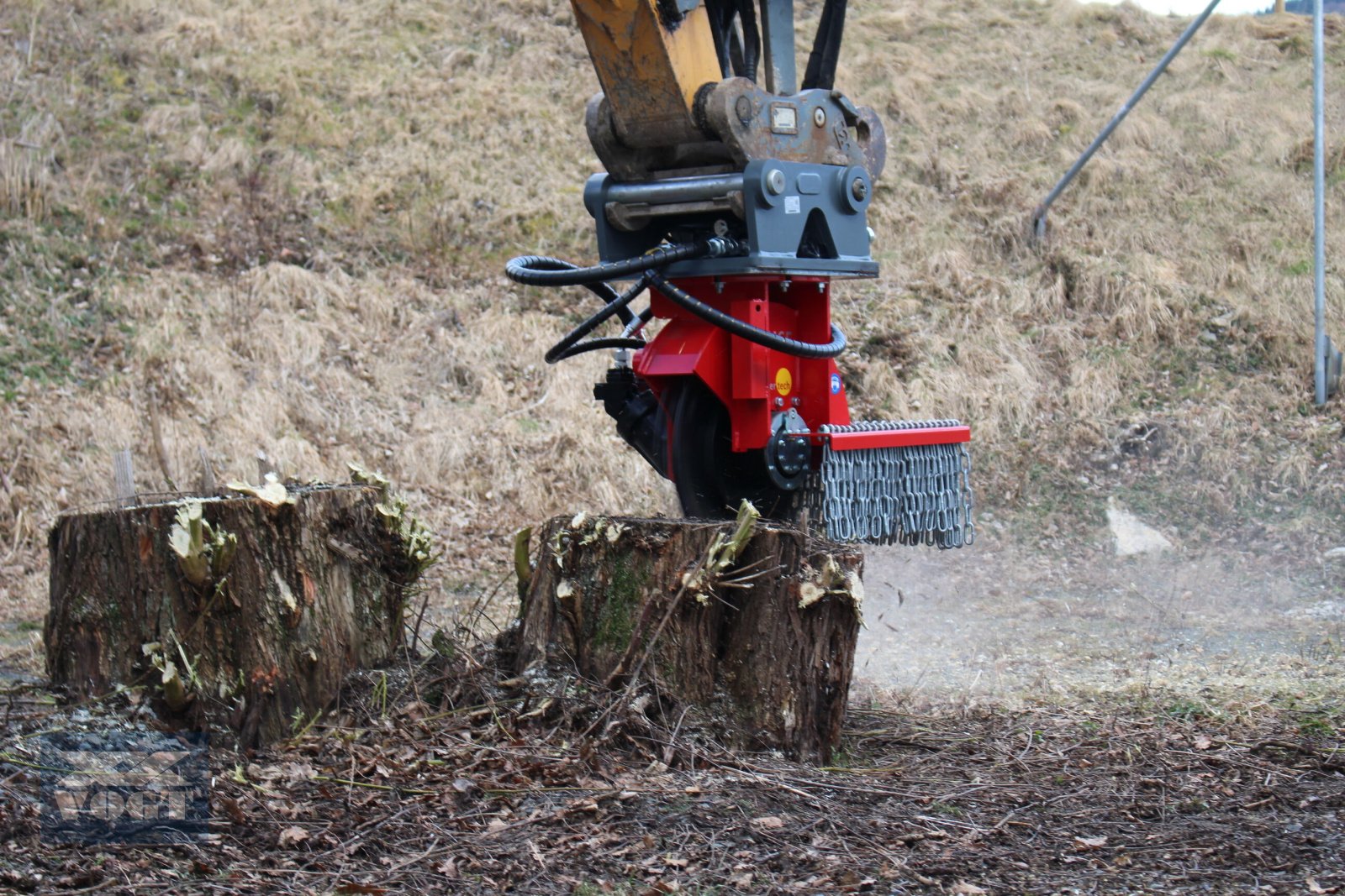 Baumstumpffräse des Typs FSI H65 135-160 Stubbenfräse /Wurzelfräse /Baumstumpffräse für Bagger, Neumaschine in Schmallenberg (Bild 9)