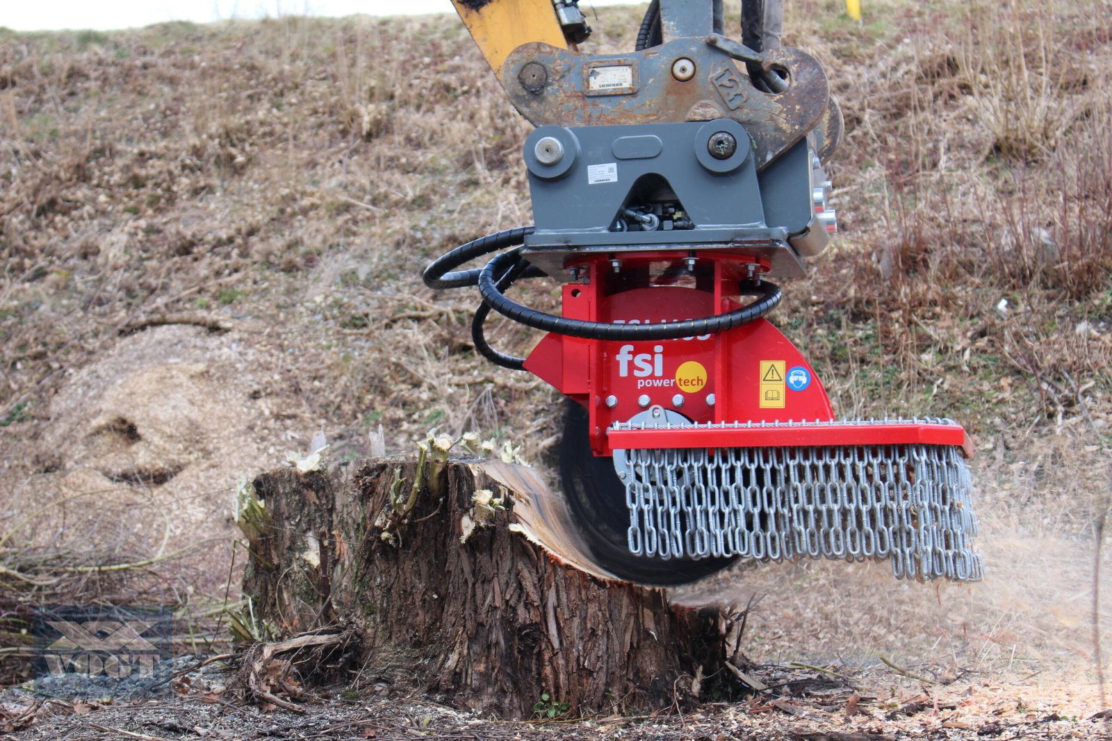 Baumstumpffräse des Typs FSI H65 135-160 Stubbenfräse /Wurzelfräse /Baumstumpffräse für Bagger, Neumaschine in Schmallenberg (Bild 11)