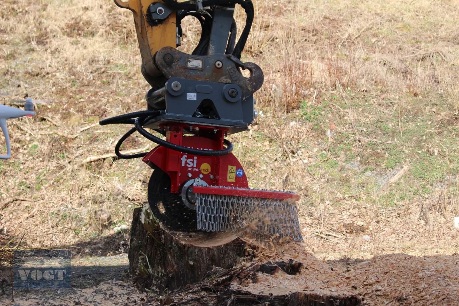 Baumstumpffräse des Typs FSI H65 135-160 Stubbenfräse /Wurzelfräse /Baumstumpffräse für Bagger, Neumaschine in Schmallenberg (Bild 13)