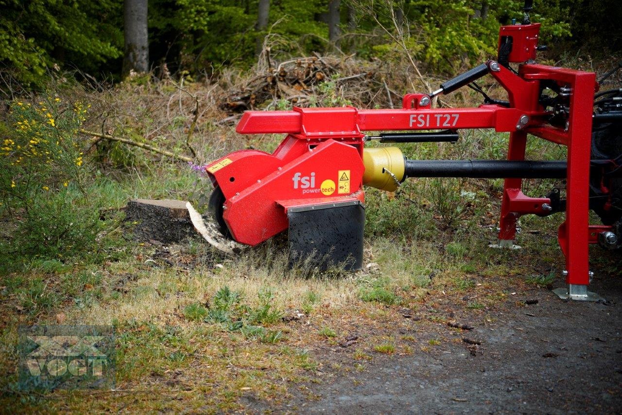 Baumstumpffräse des Typs FSI T27 Stubbenfräse /Wurzelfräse /Stockfräse für Traktor-Lagergerät, Neumaschine in Schmallenberg (Bild 12)