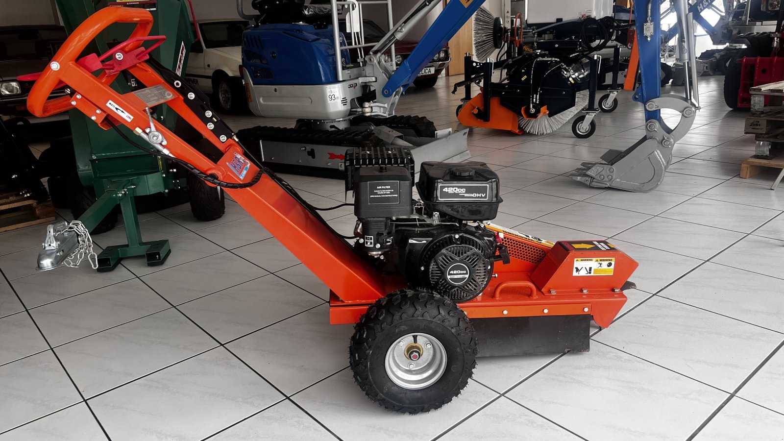 Baumstumpffräse des Typs H&R Baumstumpffräse Wurzelstockfräse Stubbenfräse, Neumaschine in Falkenberg (Bild 6)