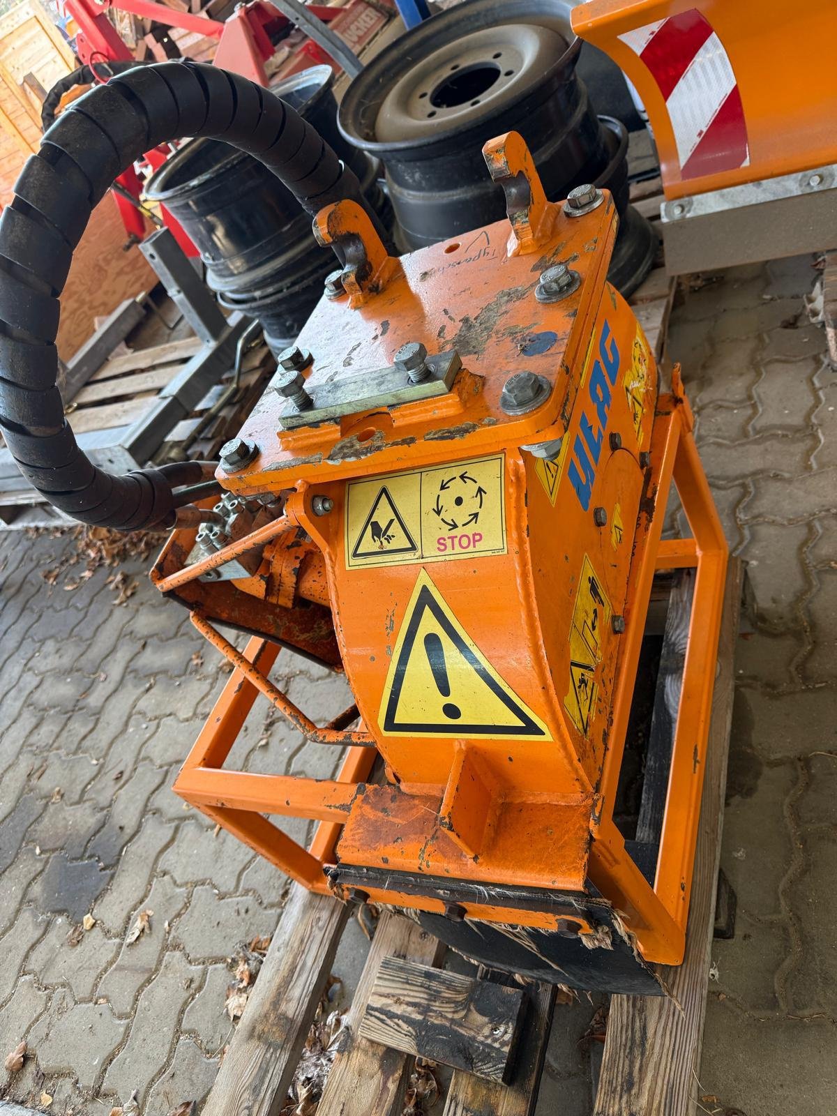 Baumstumpffräse van het type Mulag BSF500, Mietmaschine in Wiedemar (Foto 5)