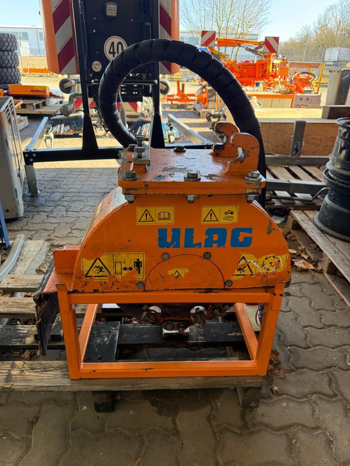 Baumstumpffräse van het type Mulag BSF500, Mietmaschine in Wiedemar (Foto 6)