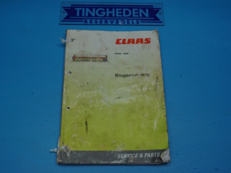 Bedienungsanleitung of the type CLAAS V1050, Gebrauchtmaschine in Hemmet (Picture 1)