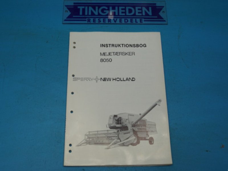 Bedienungsanleitung of the type New Holland 8050, Gebrauchtmaschine in Hemmet (Picture 1)