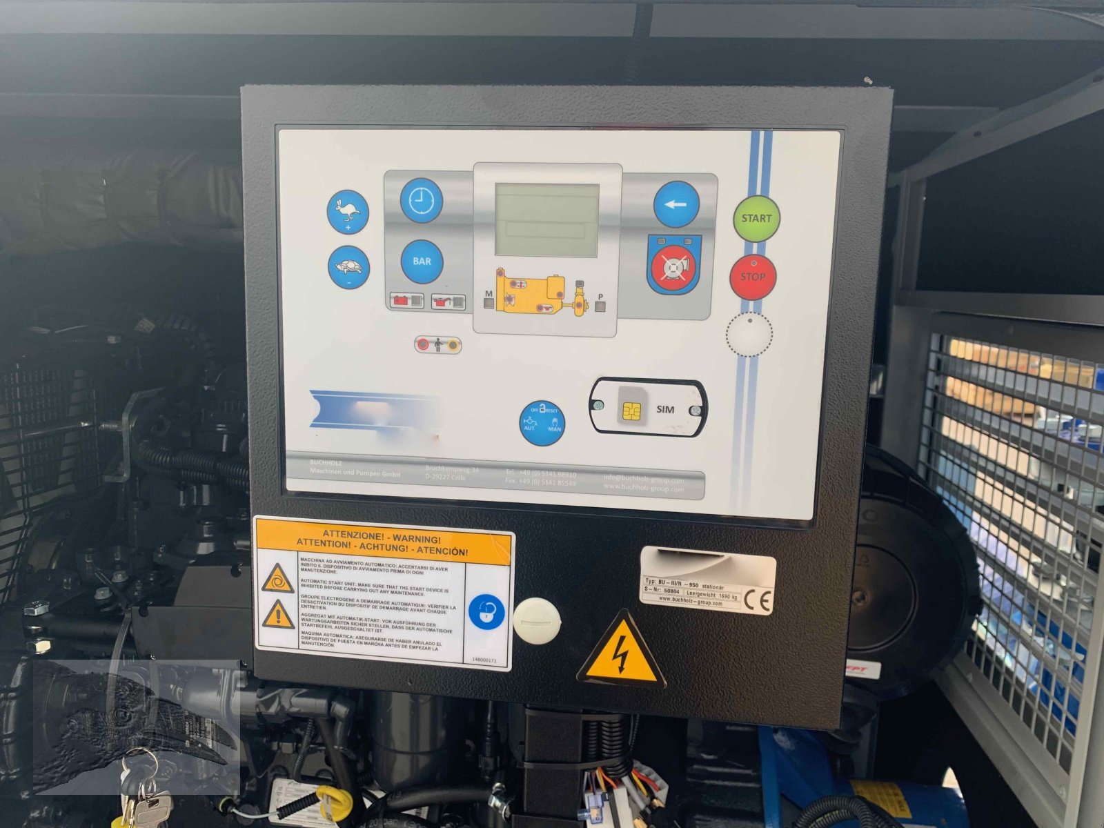 Beregnungsaggregat a típus Ferbo 80m3/h 75 PS FPT, Neumaschine ekkor: Südheide (Kép 6)