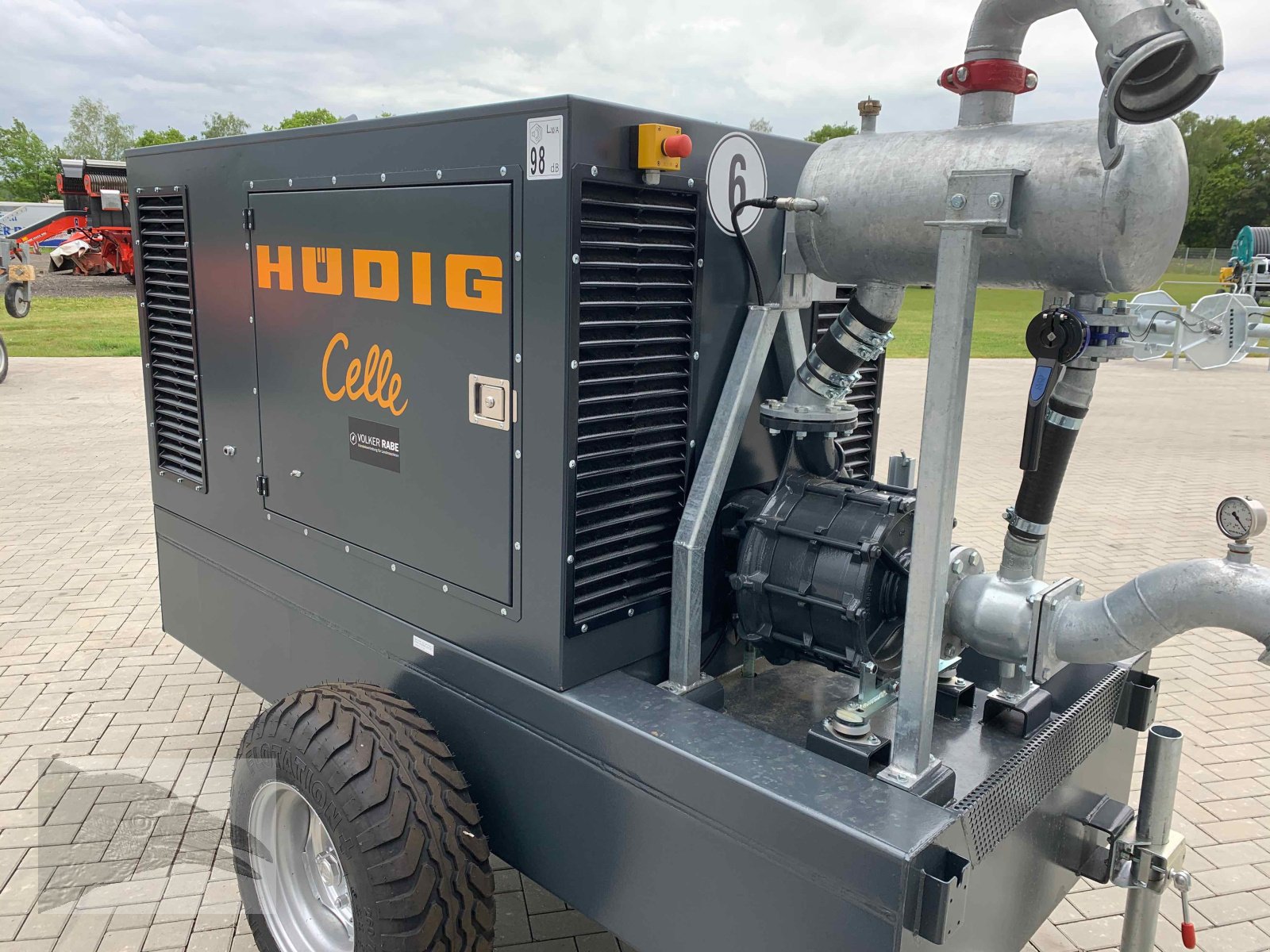 Beregnungsaggregat typu Hüdig Dieselaggregat 76 PS 80m3/h HC 45, Neumaschine v Südheide (Obrázek 1)