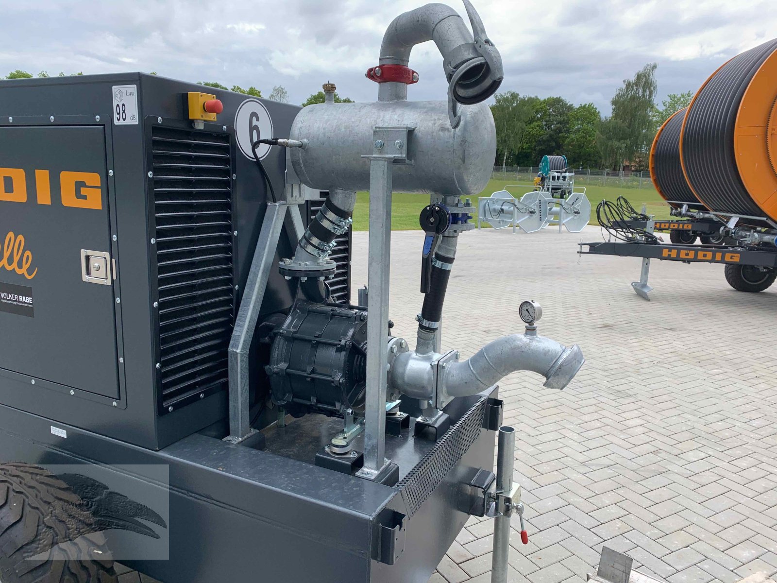 Beregnungsaggregat typu Hüdig Dieselaggregat 76 PS 80m3/h HC 45, Neumaschine v Südheide (Obrázek 2)