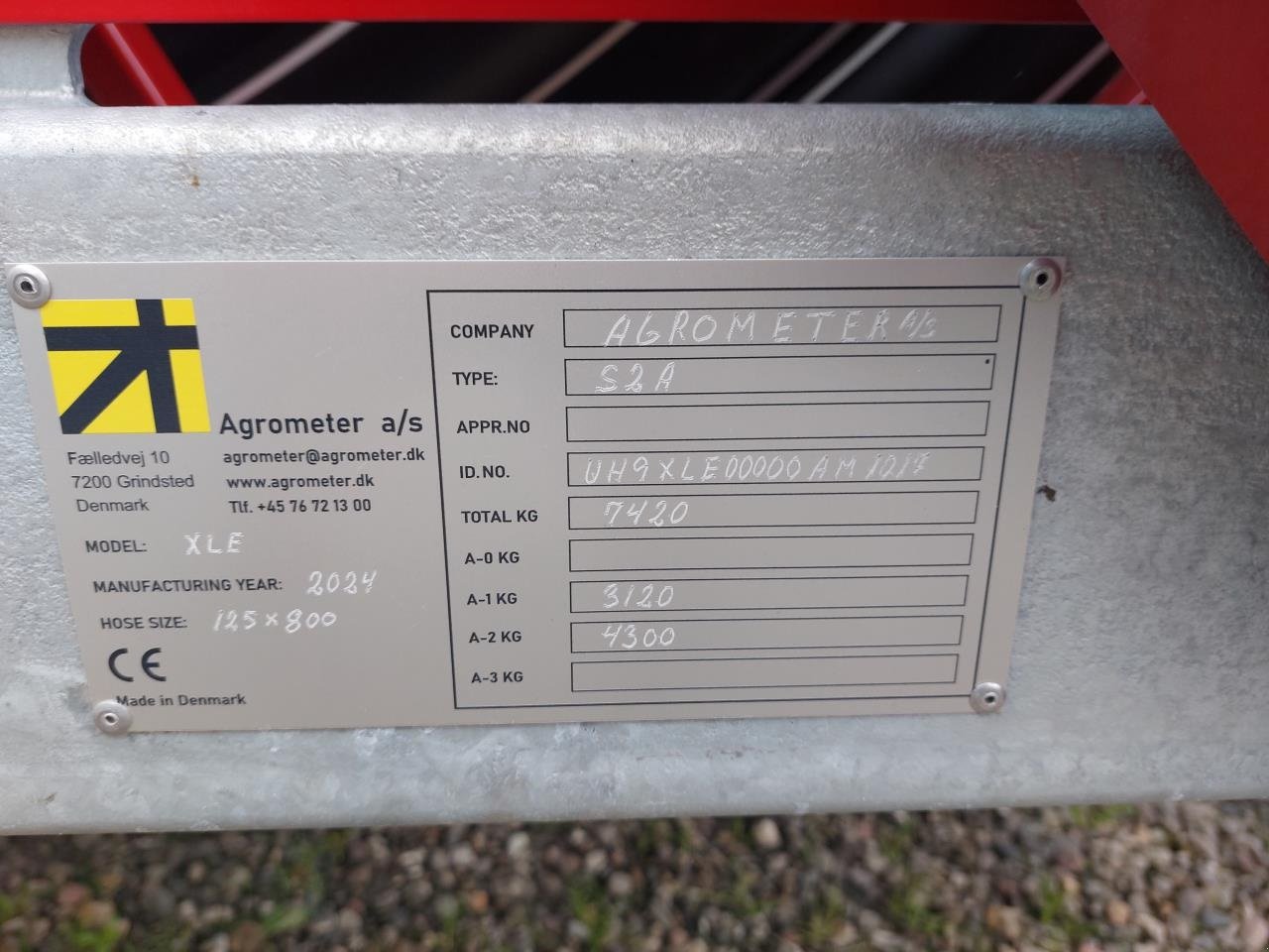 Beregnungsanlage del tipo Agrometer XLE 125 X 800, Gebrauchtmaschine In Tarm (Immagine 5)