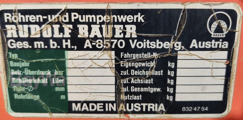 Beregnungsanlage des Typs Bauer 90-300 DT, Gebrauchtmaschine in Pfatter (Bild 7)