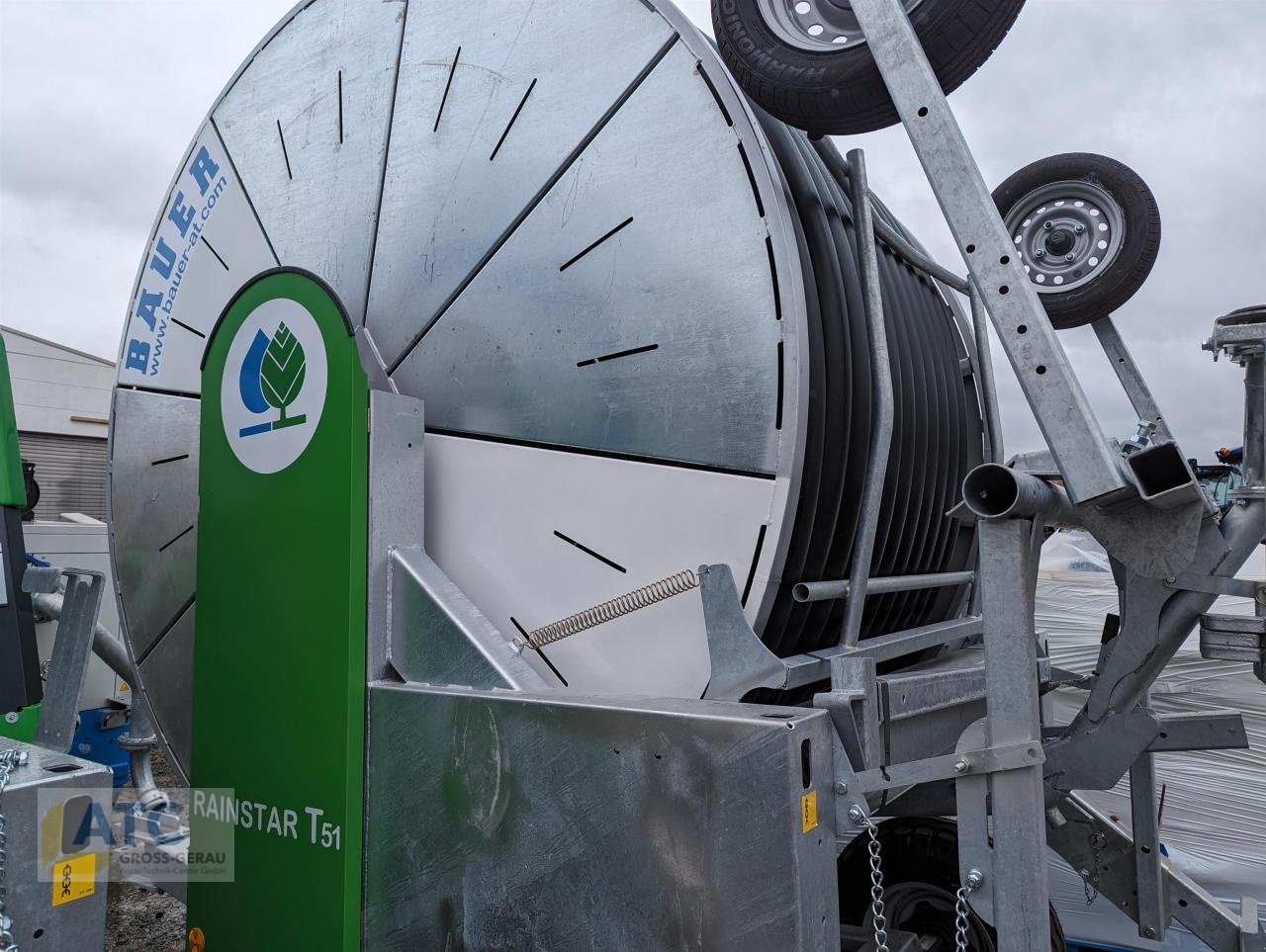 Beregnungsanlage des Typs Bauer T 51 90-350 RAINSTAR, Neumaschine in Groß-Gerau (Bild 1)