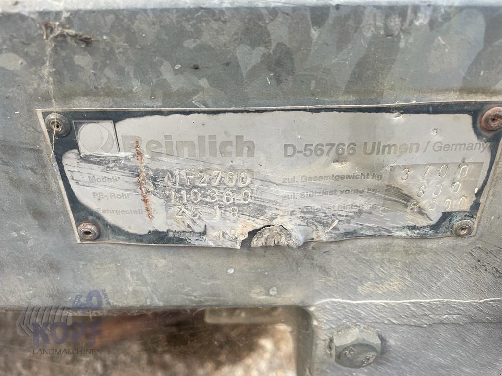 Beregnungsanlage типа Beinlich Beregnung MF 2700 360 m Q110, Gebrauchtmaschine в Schutterzell (Фотография 14)