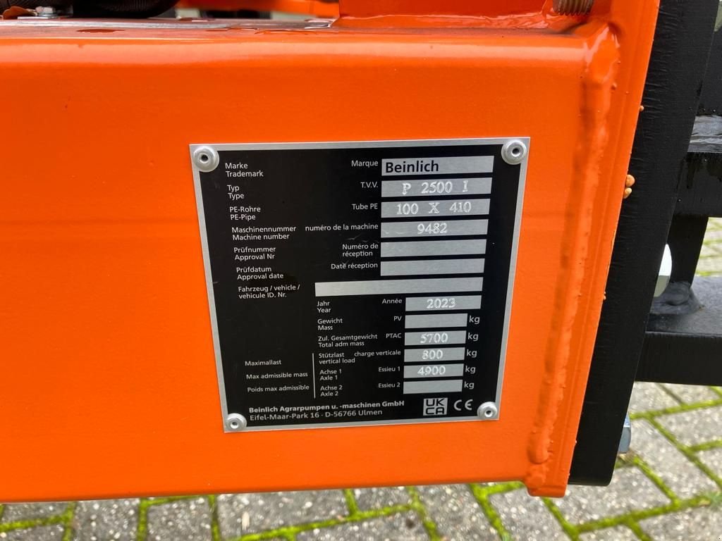 Beregnungsanlage tip Beinlich Primus 2500 slang 100 - 410 mtr, Neumaschine in Wierden (Poză 2)