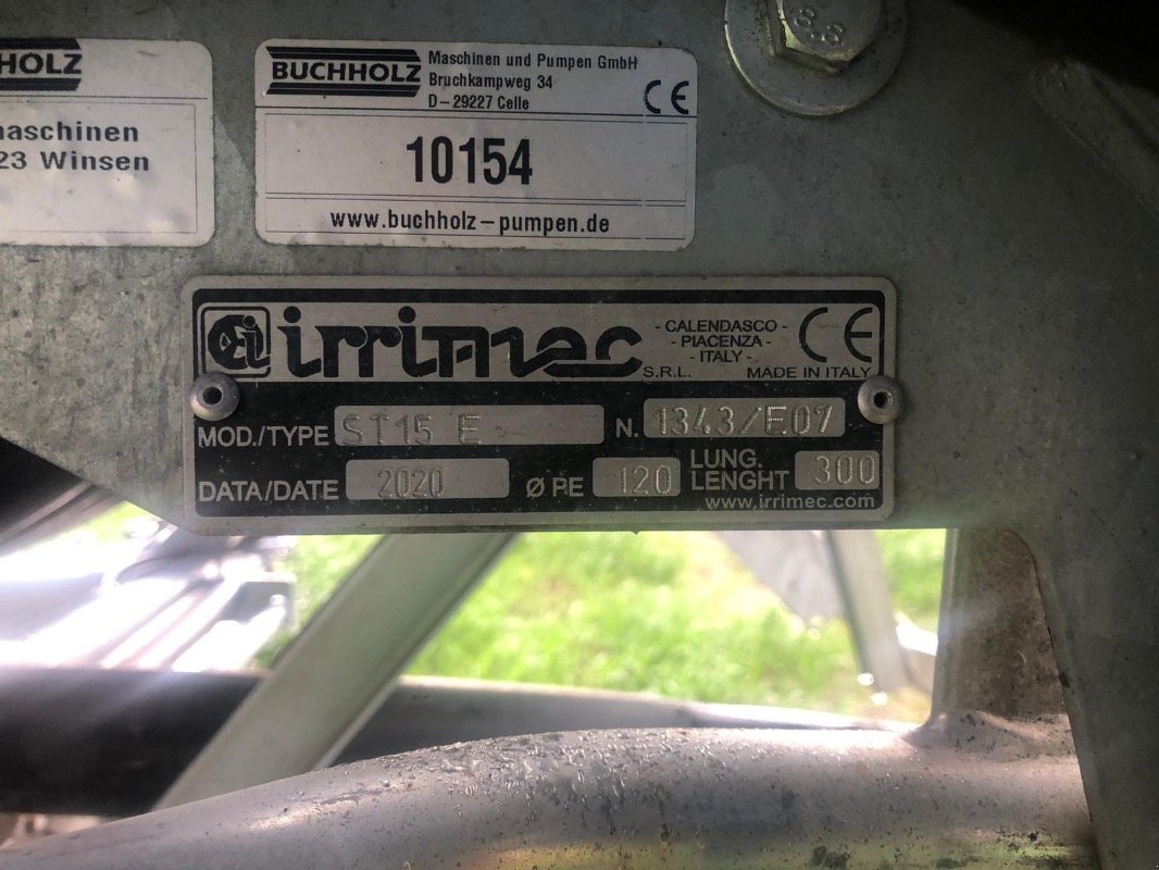 Beregnungsanlage Türe ait Buchholz ST 15 E, Gebrauchtmaschine içinde Elmenhorst-Lanken (resim 6)