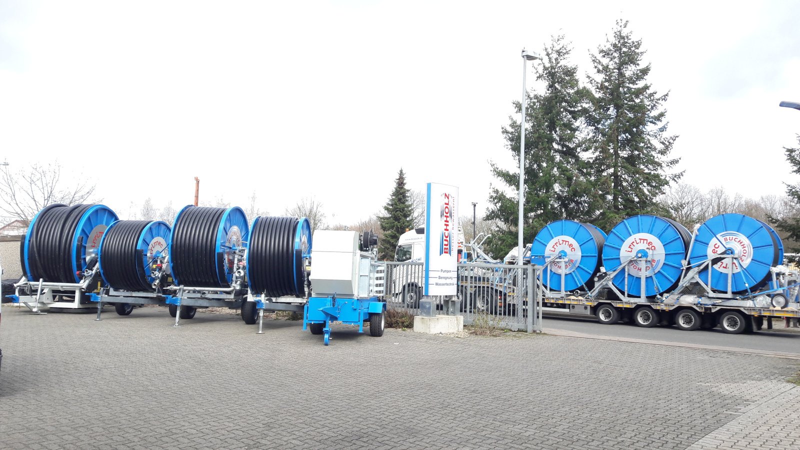 Beregnungsanlage des Typs Buchholz ST7 110/500, Neumaschine in Celle (Bild 2)