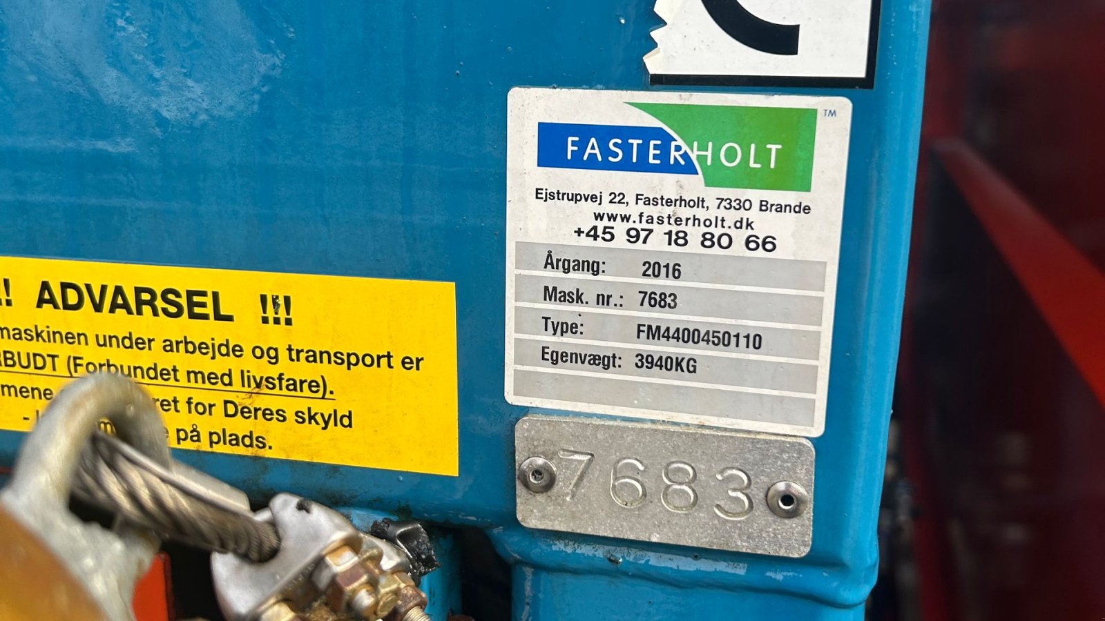 Beregnungsanlage za tip Fasterholt FM 4400, Gebrauchtmaschine u Ikast (Slika 5)