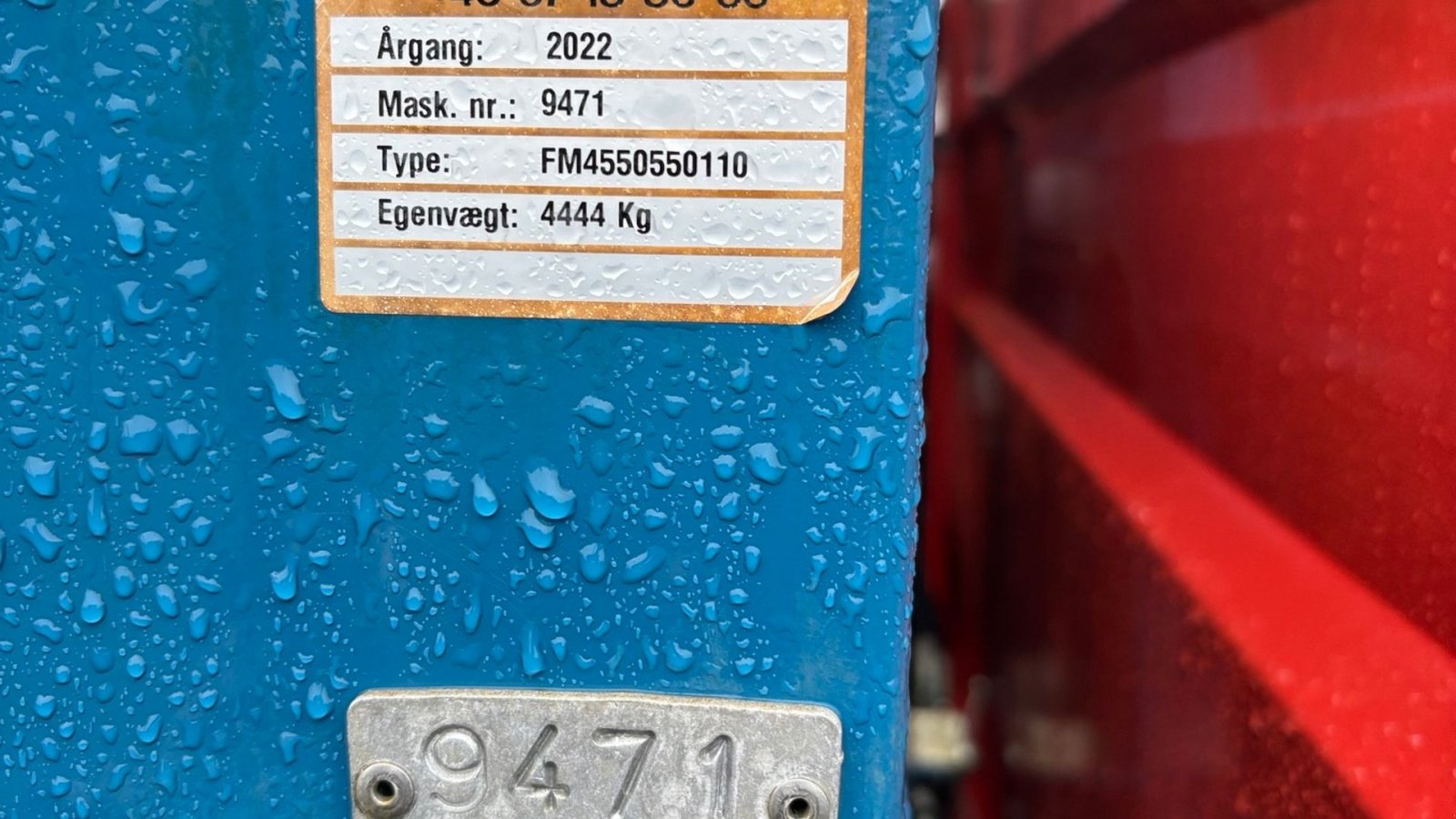 Beregnungsanlage typu Fasterholt FM 4550  På vej ind, Gebrauchtmaschine v Gram (Obrázek 19)