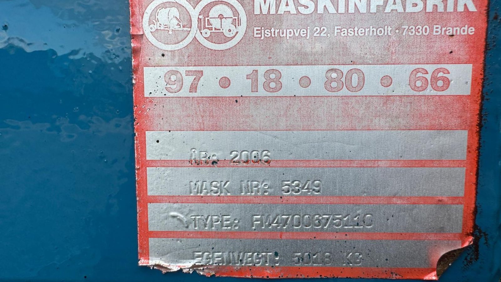 Beregnungsanlage del tipo Fasterholt FM 4700 675m x 110mm, Gebrauchtmaschine In Haderup (Immagine 24)