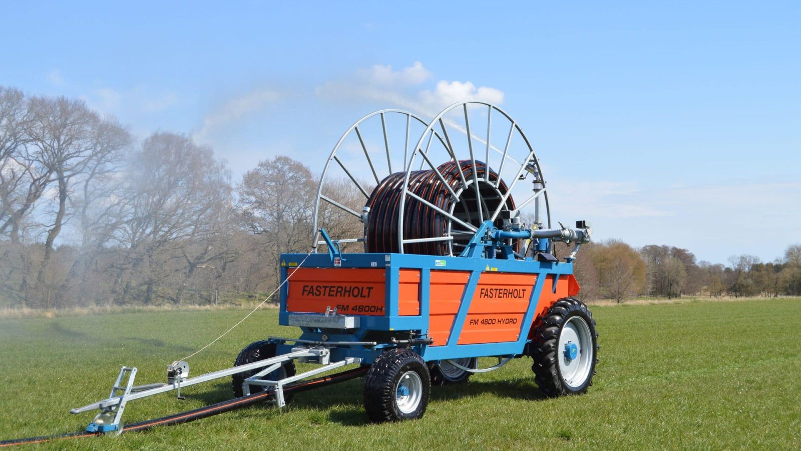 Beregnungsanlage του τύπου Fasterholt FM4800 700m - Ø110mm slange, Gebrauchtmaschine σε Grindsted (Φωτογραφία 1)