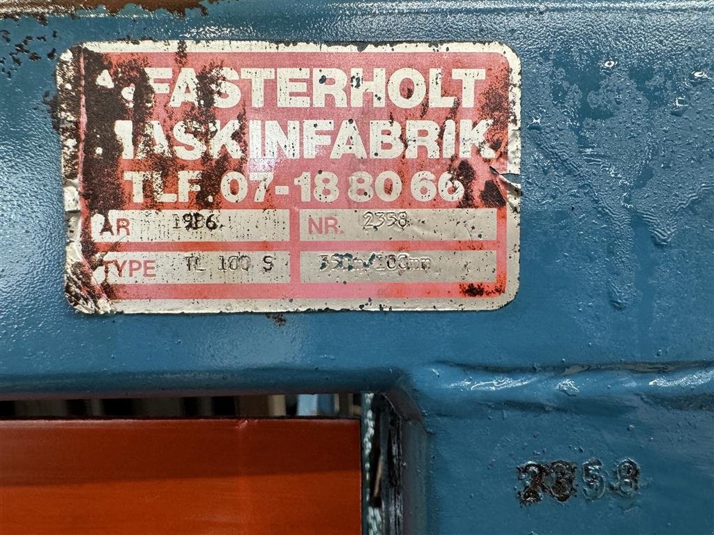 Beregnungsanlage типа Fasterholt TL 100 S Ca. 350m.-100mm. slange, Gebrauchtmaschine в Haderup (Фотография 18)