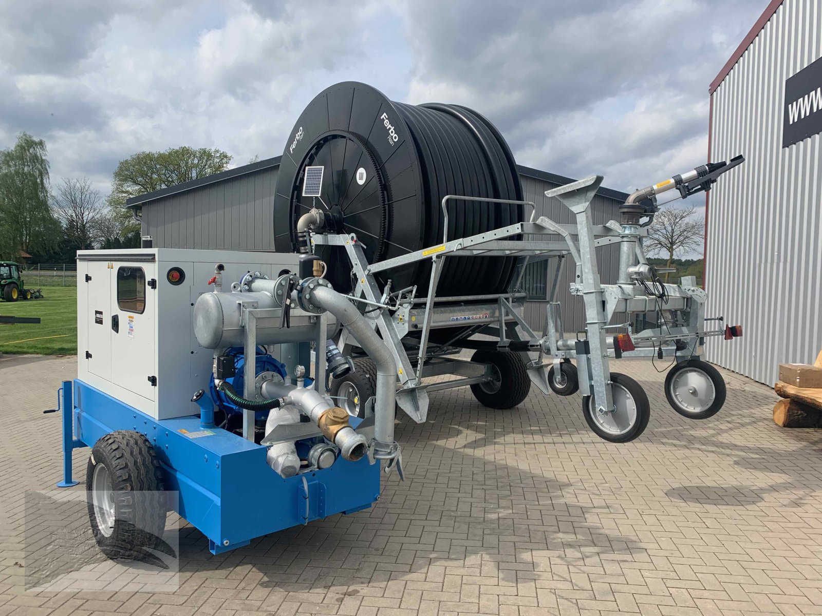 Beregnungsanlage του τύπου Ferbo 420/110 mit Dieselaggregat, Schlauch + Haspel, Neumaschine σε Südheide (Φωτογραφία 3)