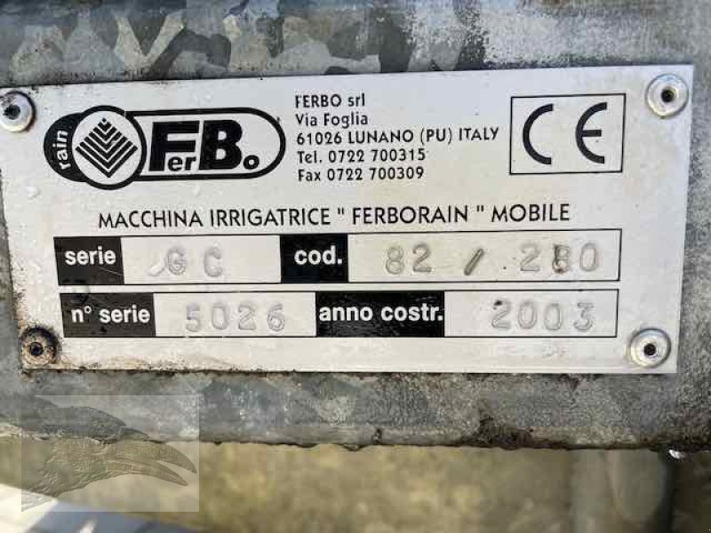 Beregnungsanlage του τύπου Ferbo GC 280/63 Bewässerung, Gebrauchtmaschine σε Südheide (Φωτογραφία 14)