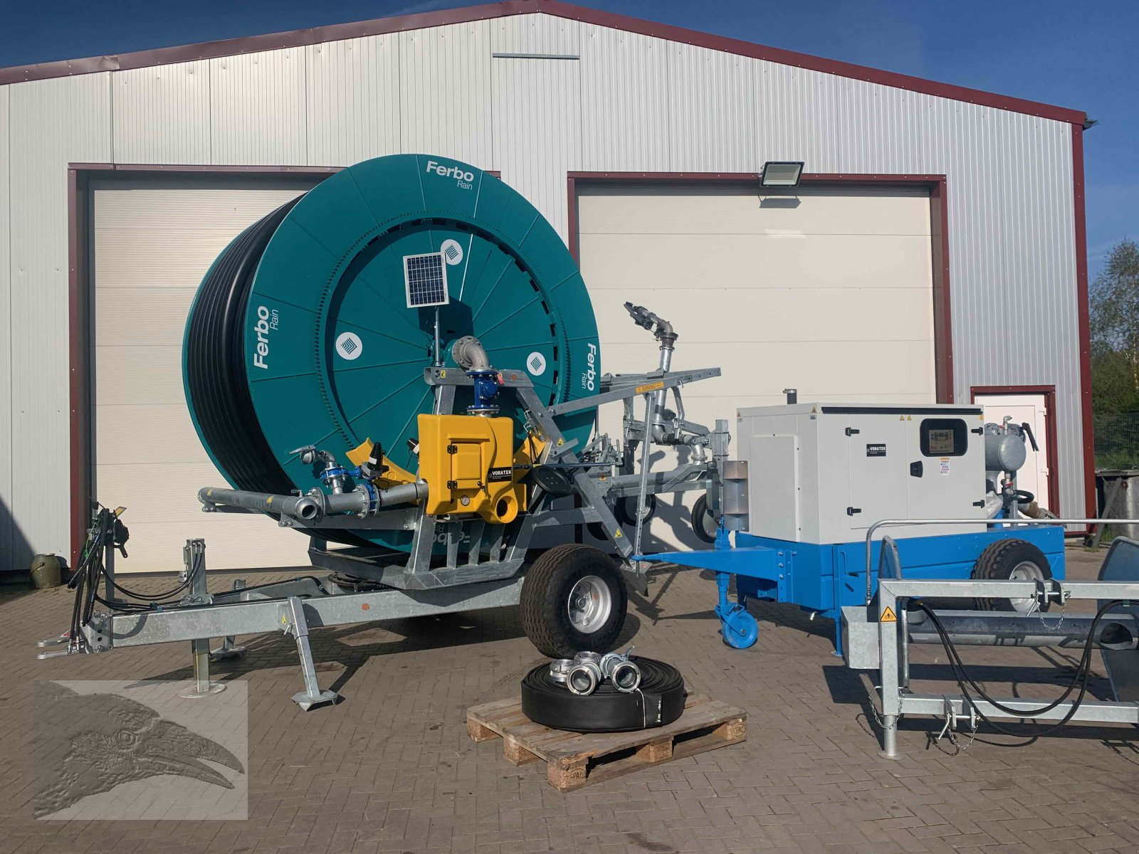 Beregnungsanlage του τύπου Ferbo Komplette Anlage, Trommel, Aggregat, Schläuch, Schlauchhaspel, Neumaschine σε Südheide (Φωτογραφία 5)