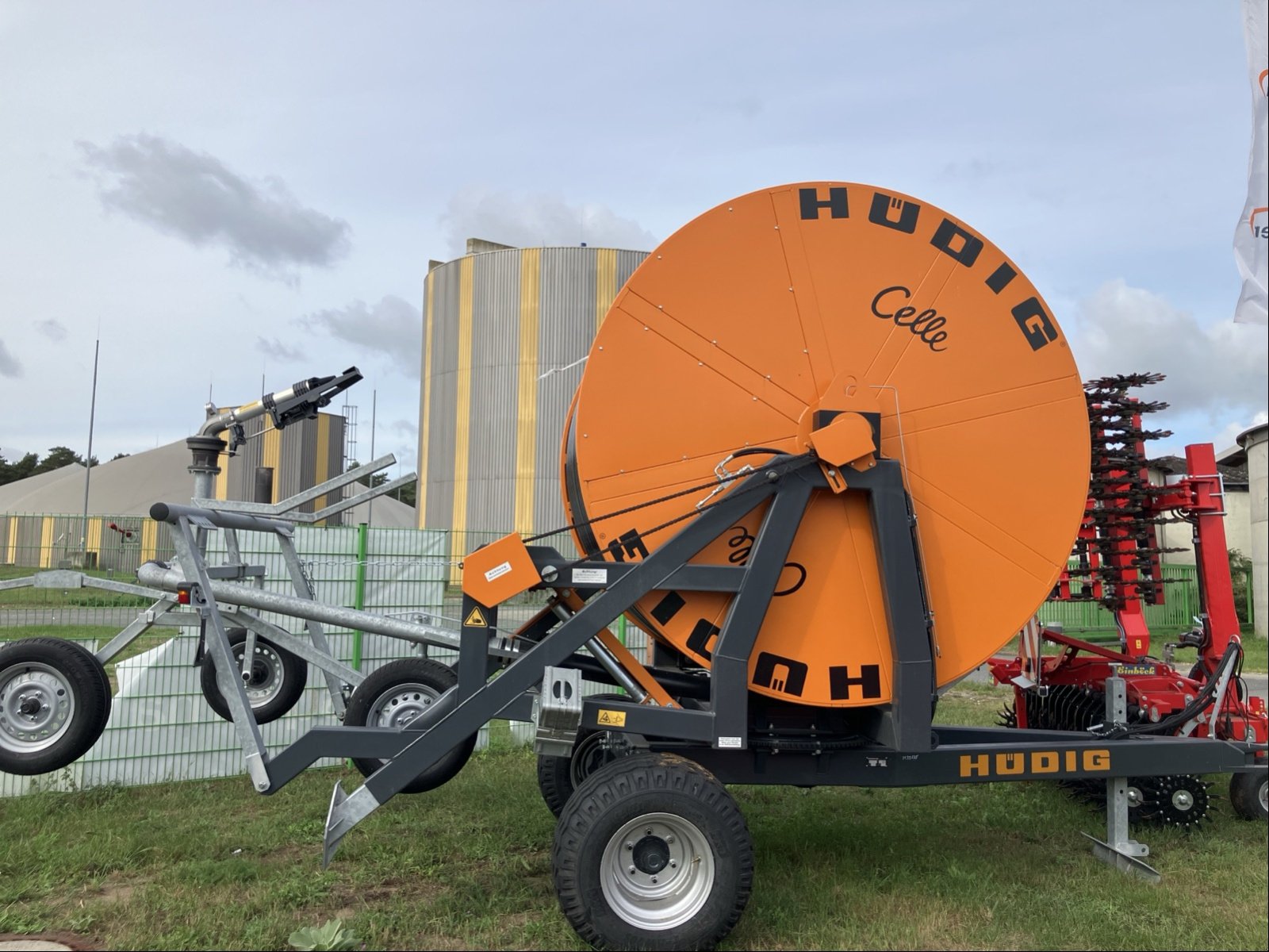 Beregnungsanlage des Typs Hüdig Iromat 2 RED 110/400m, Neumaschine in Hillerse (Bild 2)