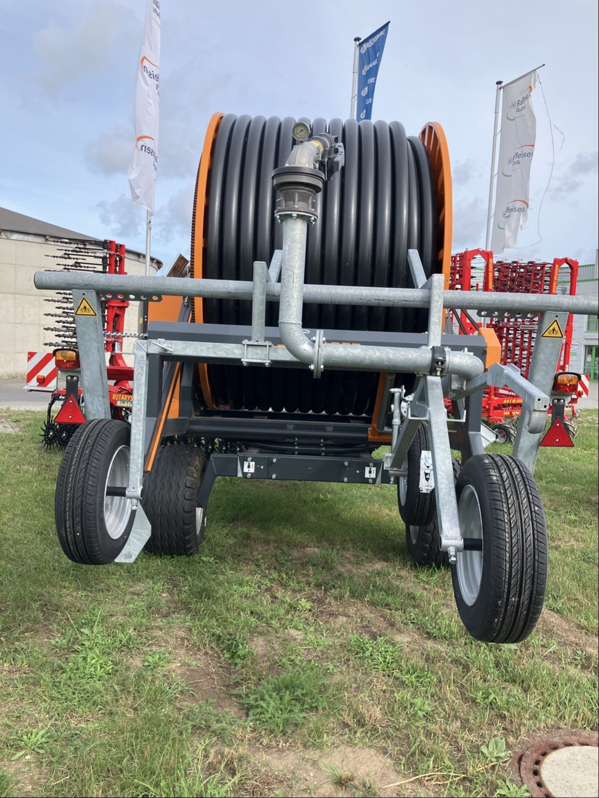 Beregnungsanlage des Typs Hüdig Iromat 2 RED 110/400m, Neumaschine in Hillerse (Bild 3)