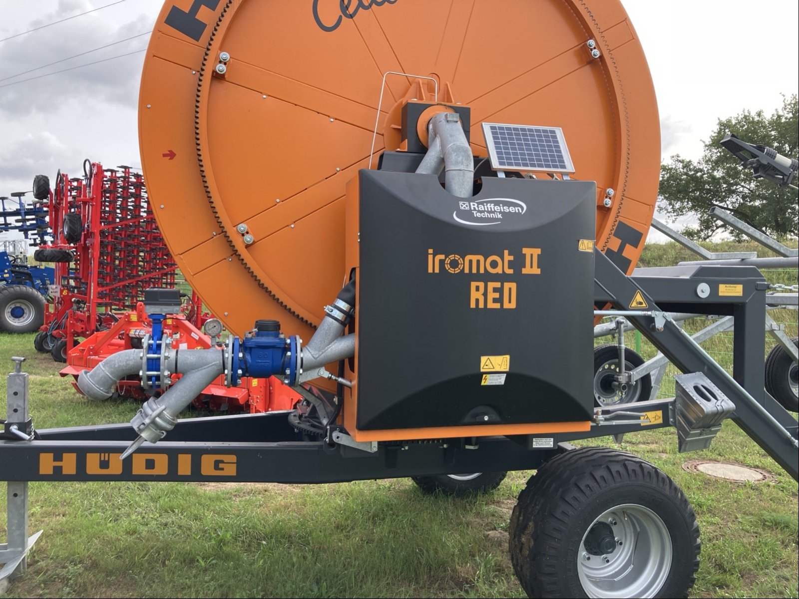 Beregnungsanlage des Typs Hüdig Iromat 2 RED 110/400m, Neumaschine in Hillerse (Bild 4)