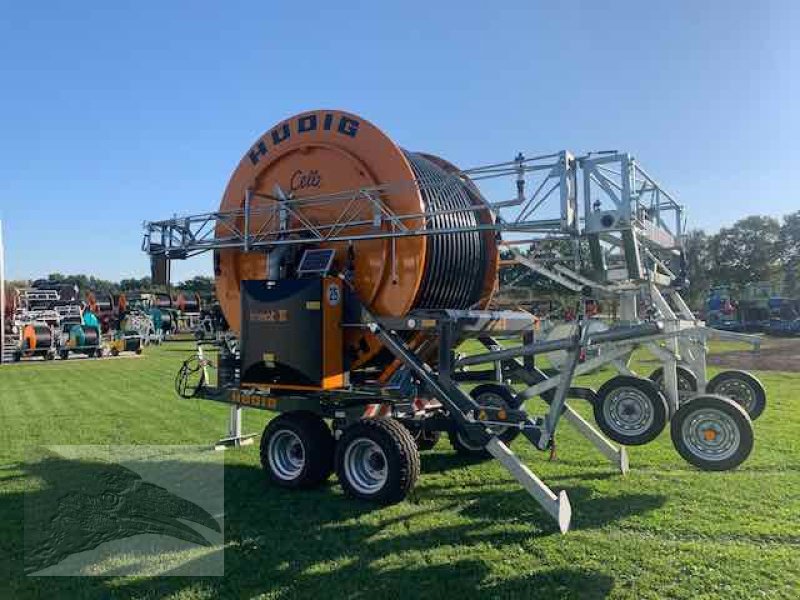 Beregnungsanlage des Typs Hüdig Iromat II 550/100 mit Düsenwagen DW 18, Neumaschine in Südheide (Bild 5)