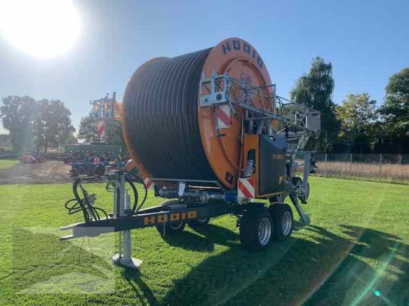 Beregnungsanlage des Typs Hüdig Iromat II 550/100 mit Düsenwagen DW 18, Neumaschine in Südheide (Bild 9)